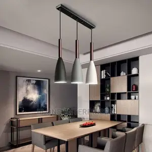 3 Heads Modern Metal Kitchen Dining Restaurant Bulbs Light