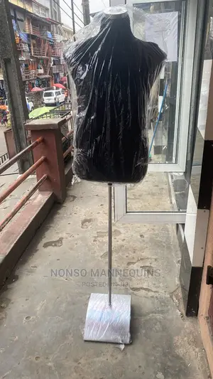 Male Metal Base Display Dressform
