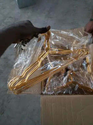 Luxury Gold Chrome Aluminum Hangers
