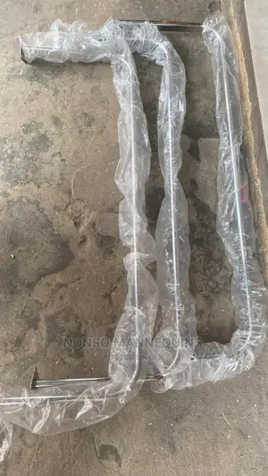 3 Feets Wide U Shape Silver Wall Hangers
