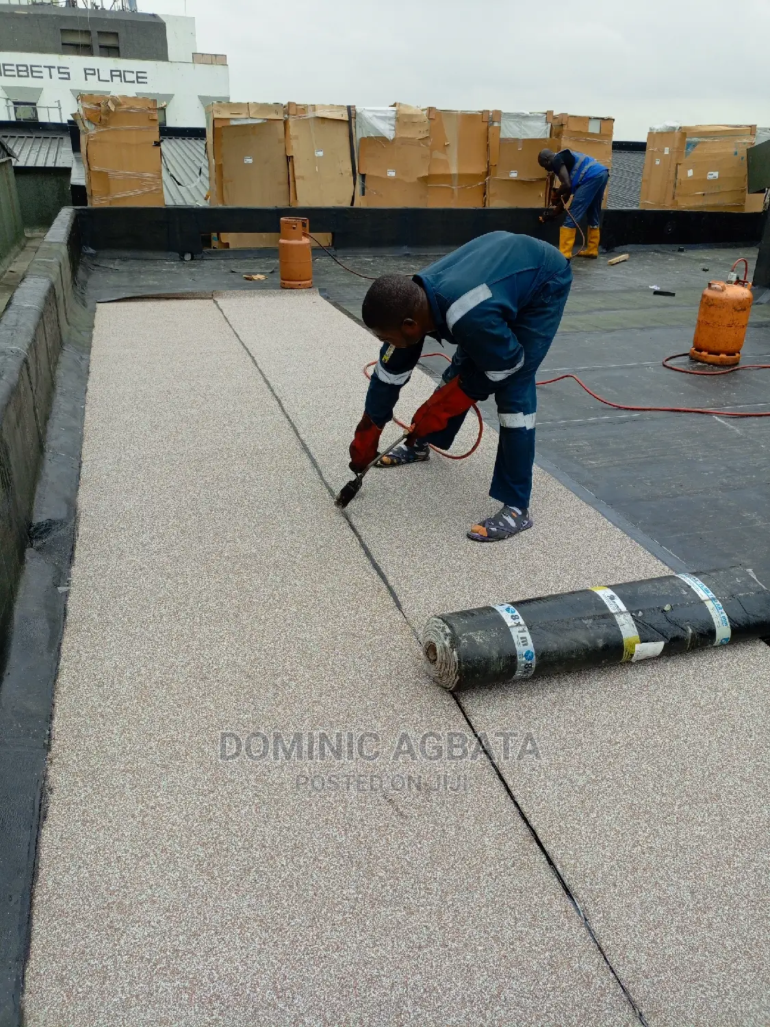 Waterproofing Membrane Installer