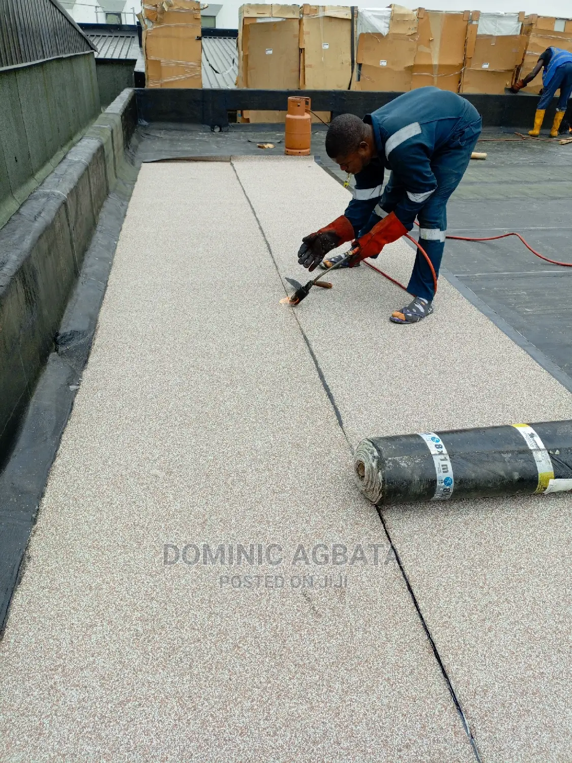 Waterproofing Membrane Installer