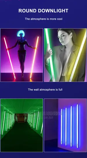 120cm RGB Handheld Tube Practical Studio Dance Light