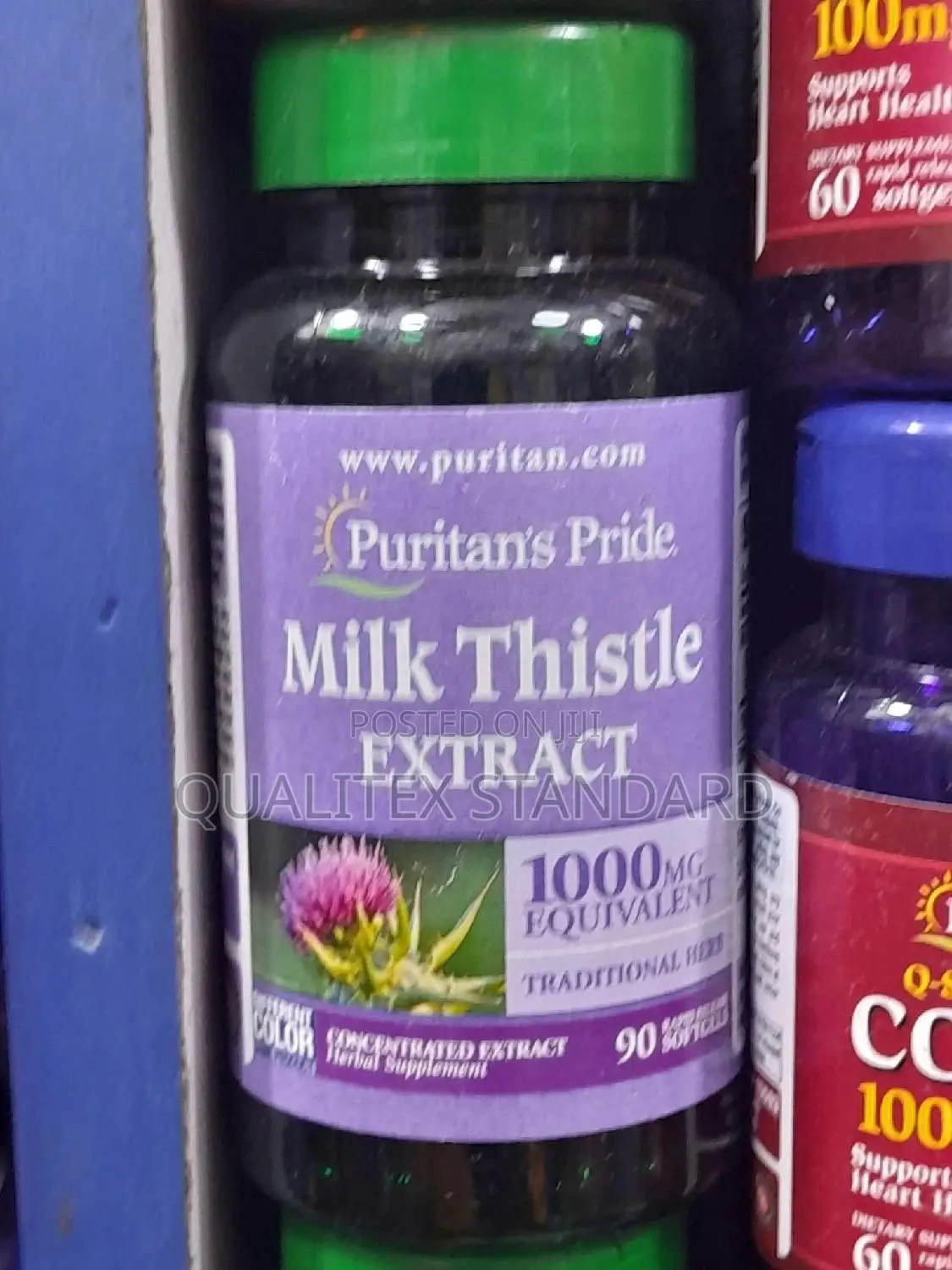 Puritans Pride Milk Thistle Extract