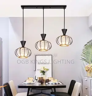 Nordic LED Crystal Dining Dropping Pendant Lights