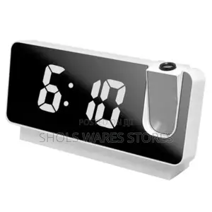 Photo - Digital LED Projection Alarm Clock With Temperature Date Dis