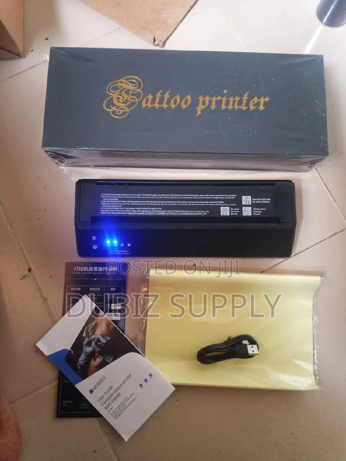 Wireless Bluetooth Tattoo Stencil Transfer Printer