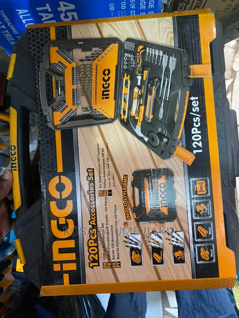 120pcs Ingco Tool Set