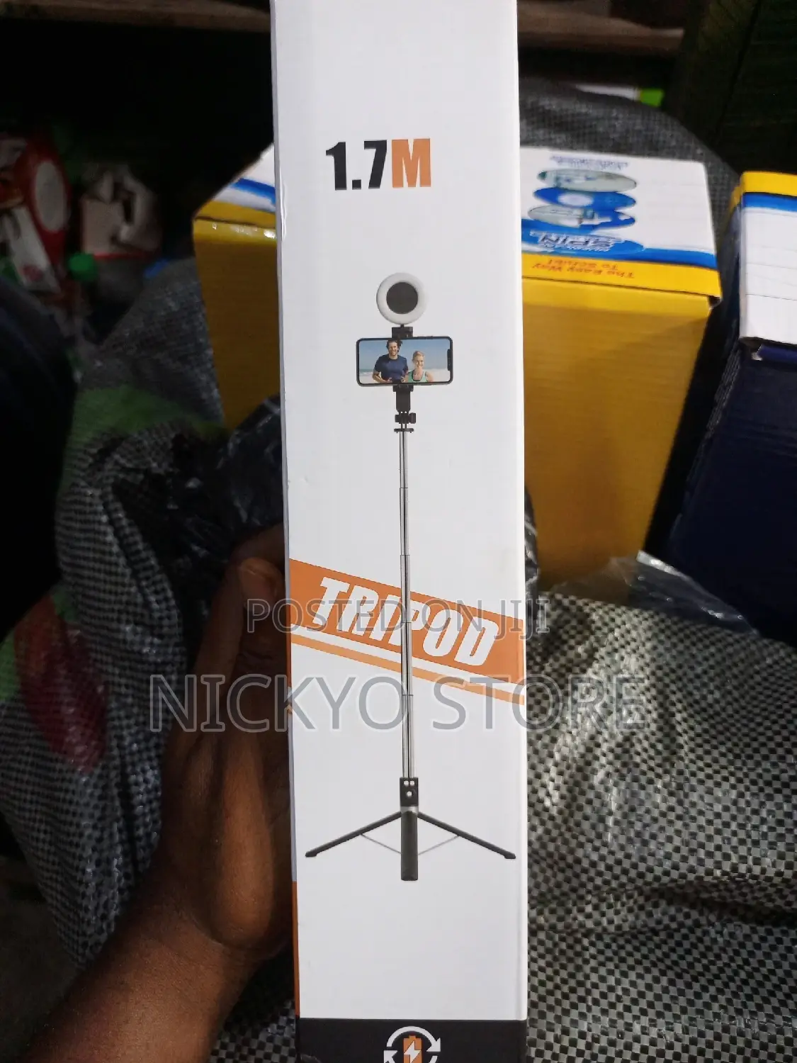 Selfie Stick Double Fill Light Tripod With Remote