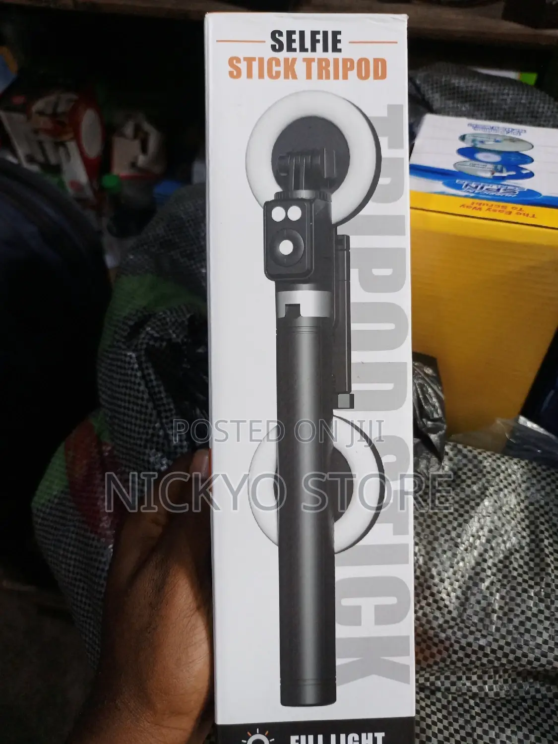 Selfie Stick Double Fill Light Tripod With Remote