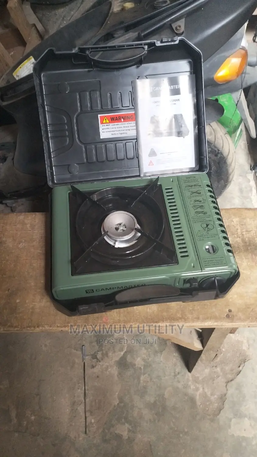 Dk Flame Heavy Duty Camp Gas Single Burner