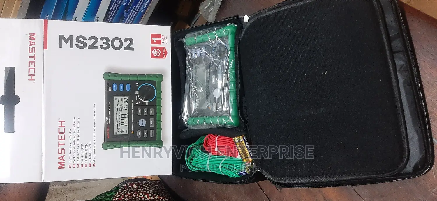 Mastech Ms2302 Earth Resistance Meter