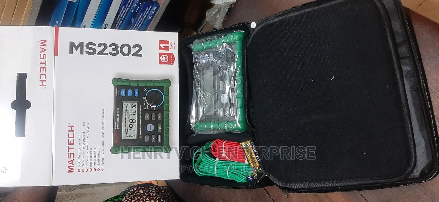 Mastech Ms2302 Earth Resistance Meter !