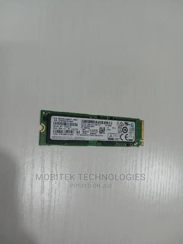 256GB SAMSUNG SSD Nvme Solid State Laptop Drive in Ikeja