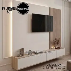 TV Console - TV Stand- TV Wall Boards- TV Mount