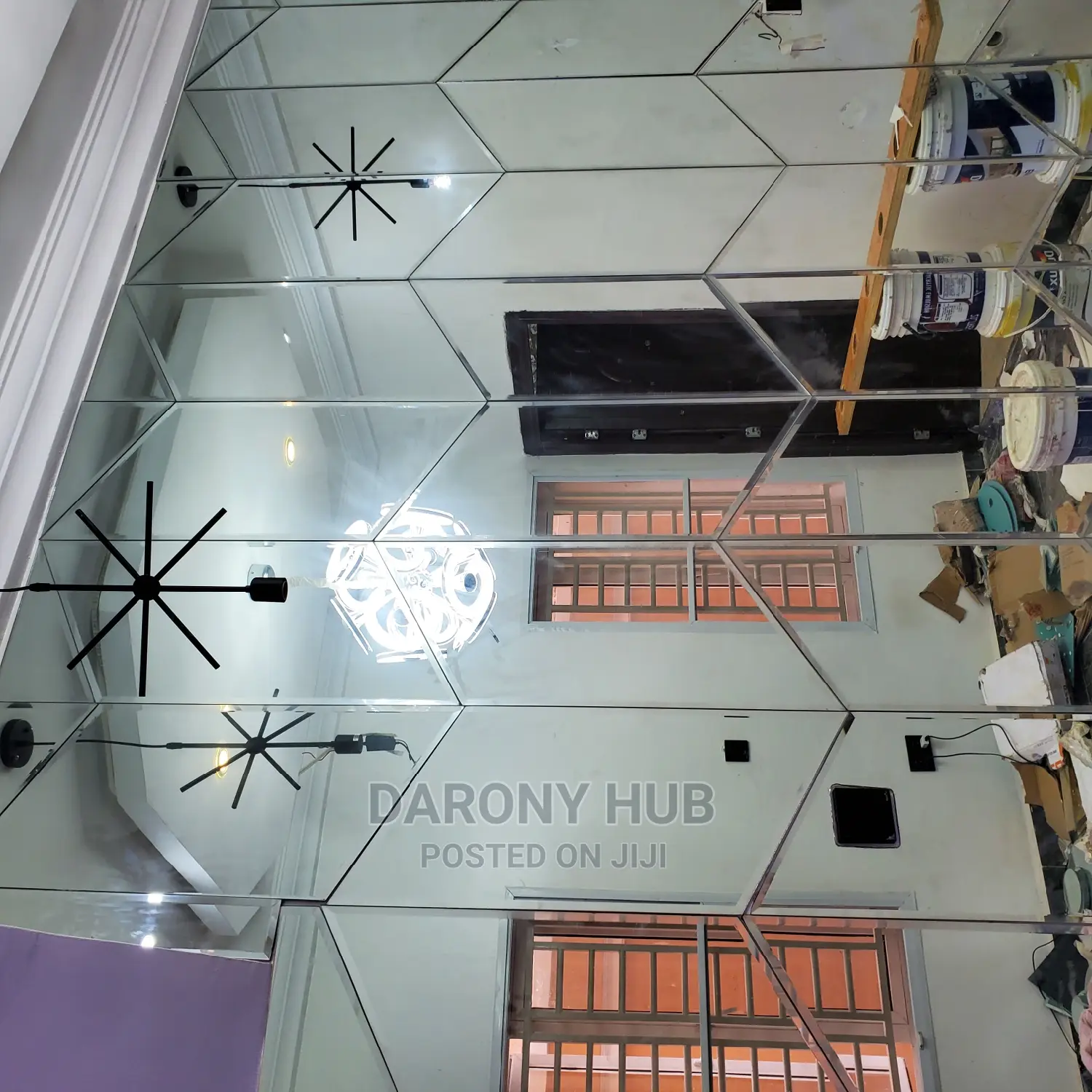 Glass Panel Wall Decor