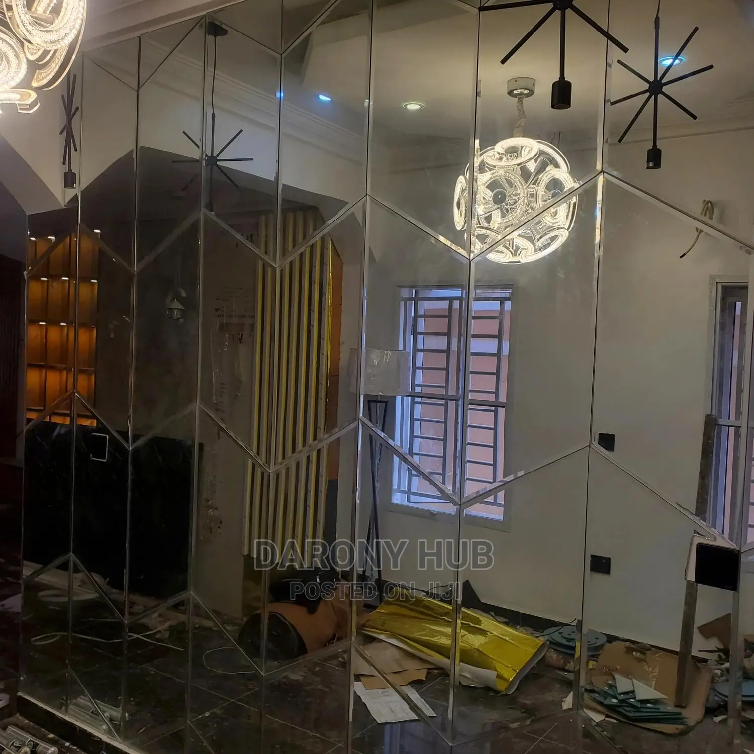 Glass Panel Wall Decor