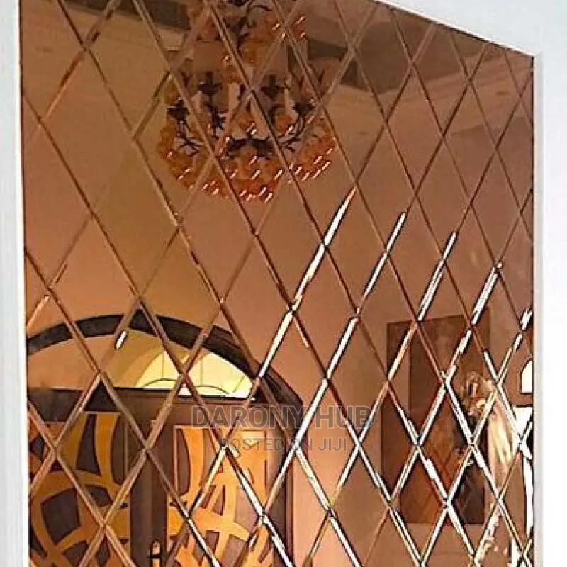 Gold Mirror Panel Wall Decor