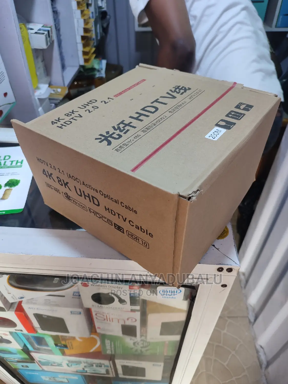 200m HDMI UHD HDTV 2.0 2.1 Fiber Optic Cable