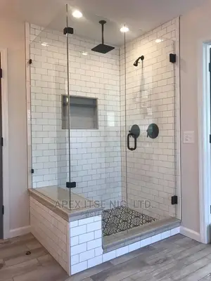 Half Base Wall Shower Cubicle
