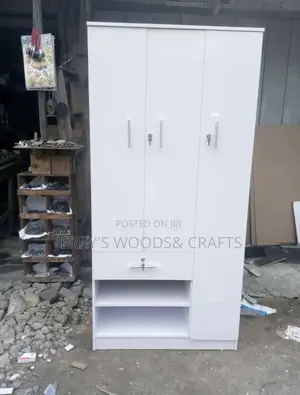 3feet White Wardrobe
