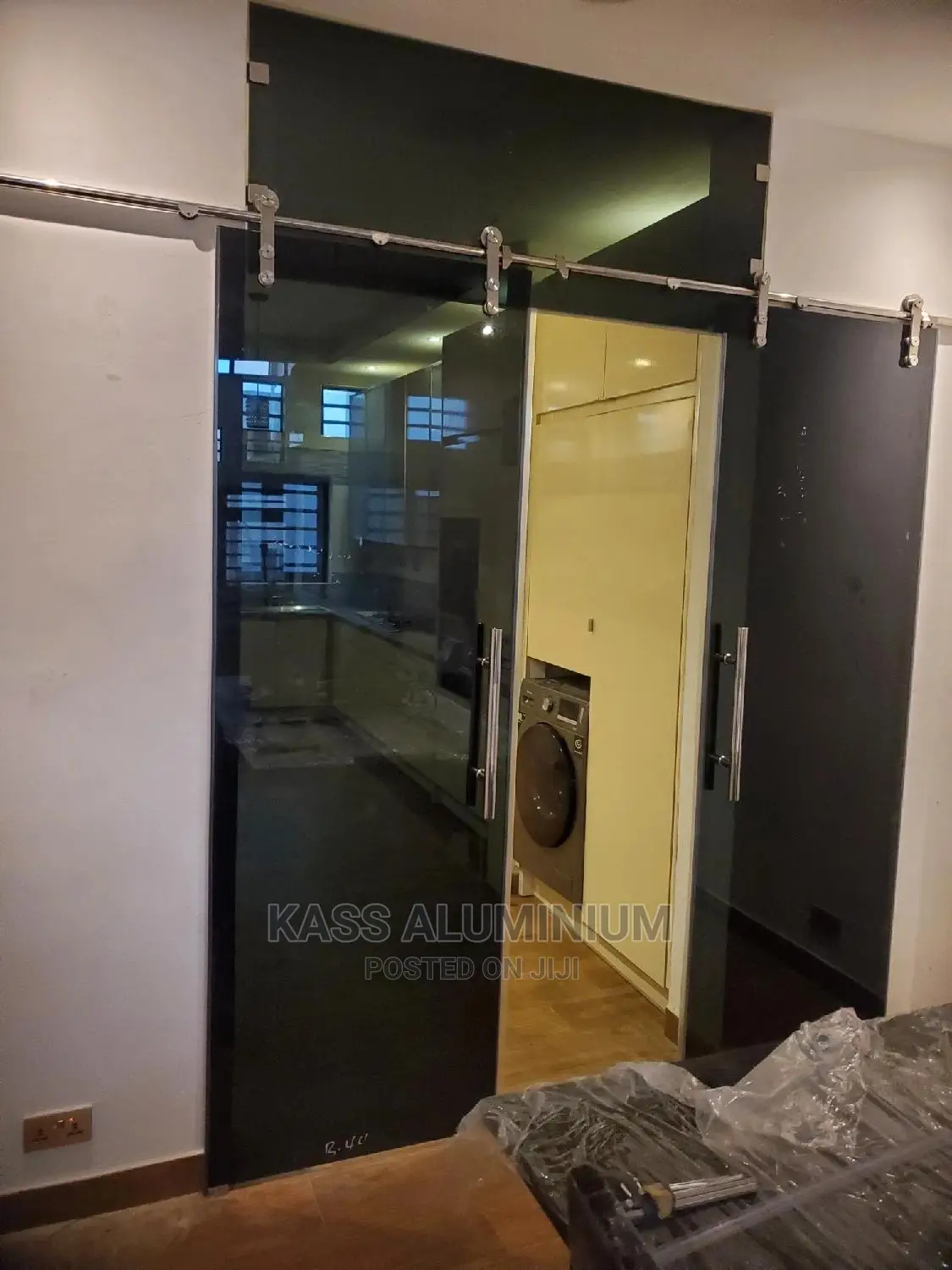 Double Panel Sliding Glass Door