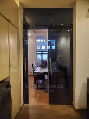 Double Panel Sliding Glass Door