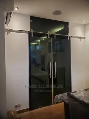 Double Panel Sliding Glass Door