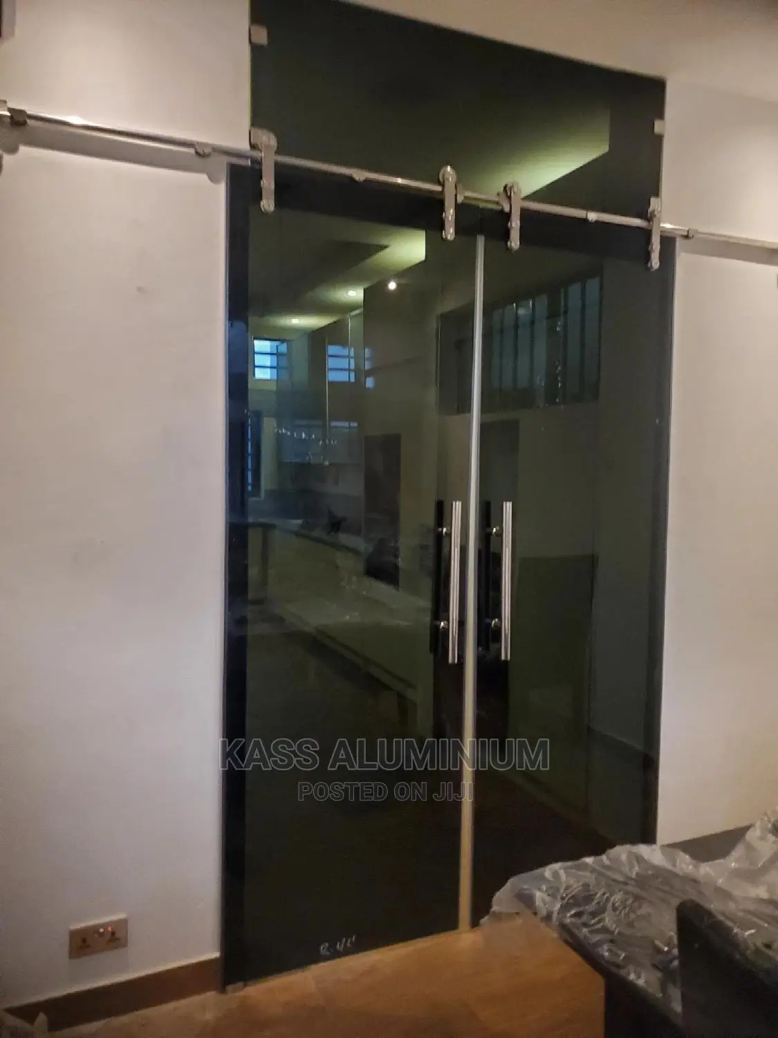 Double Panel Sliding Glass Door
