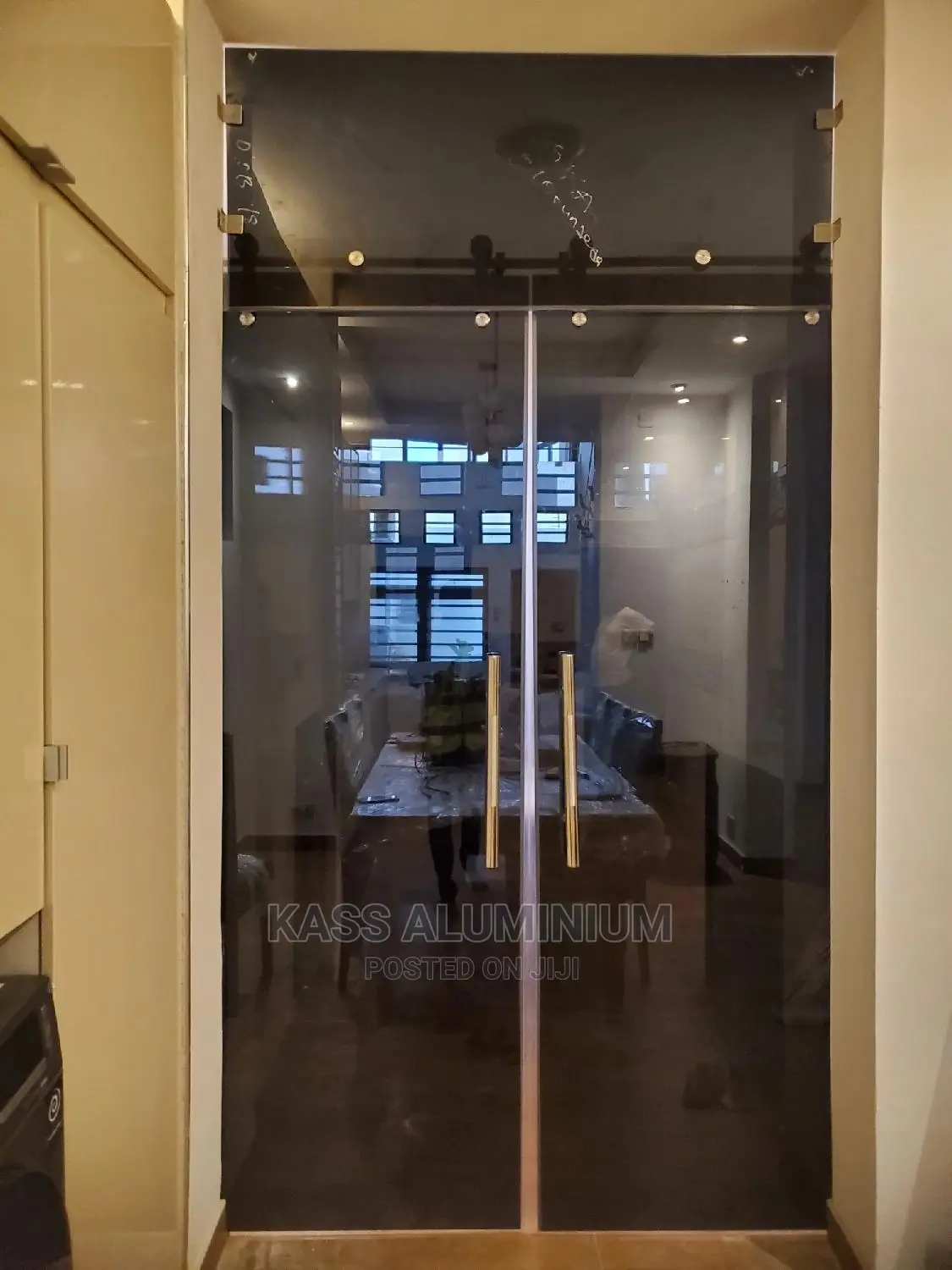 Double Panel Sliding Glass Door