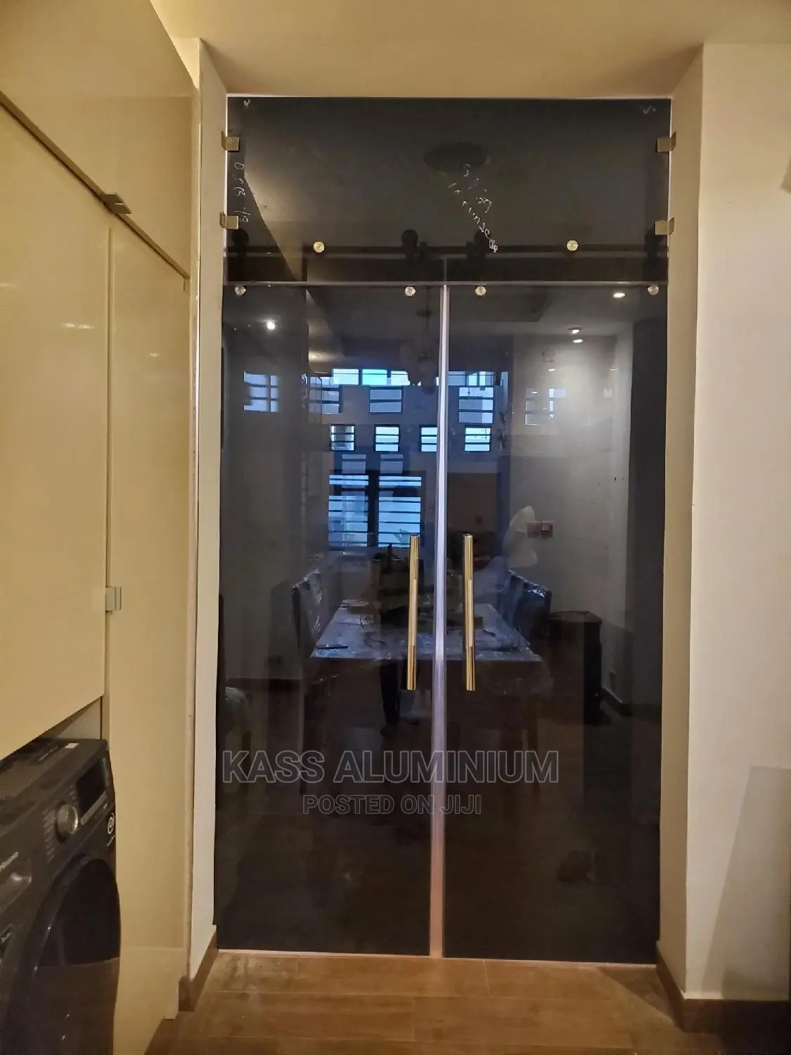 Double Panel Sliding Glass Door