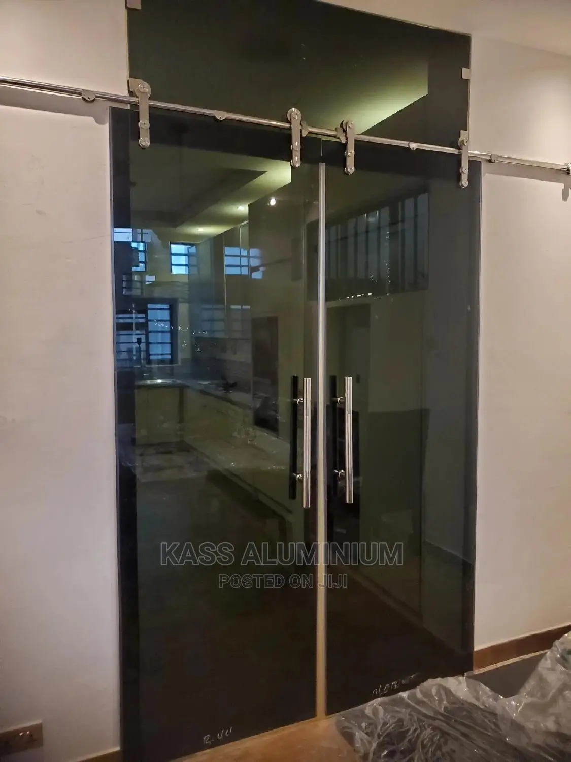 Double Panel Sliding Glass Door