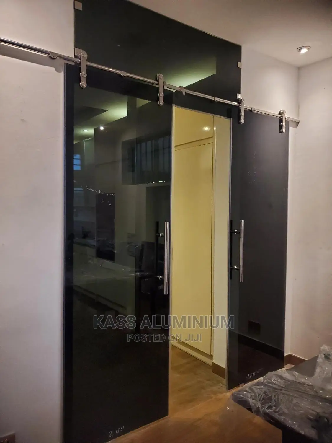 Double Panel Sliding Glass Door
