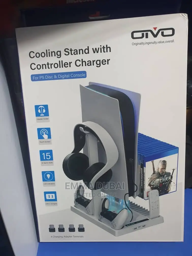 Cooling Stand With Controller Charger