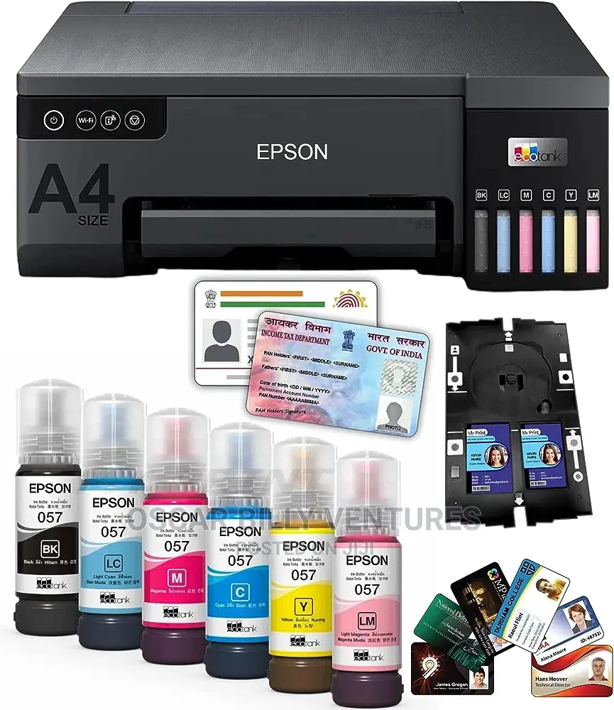 Epson Ecotank L8050 | A4 Size 6 Color Printer | 3d Printer