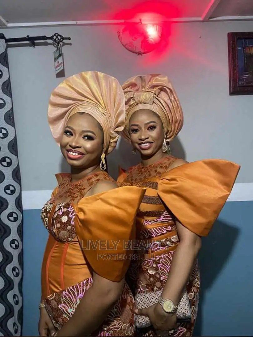 Professional Makeup Artist and Gele.
