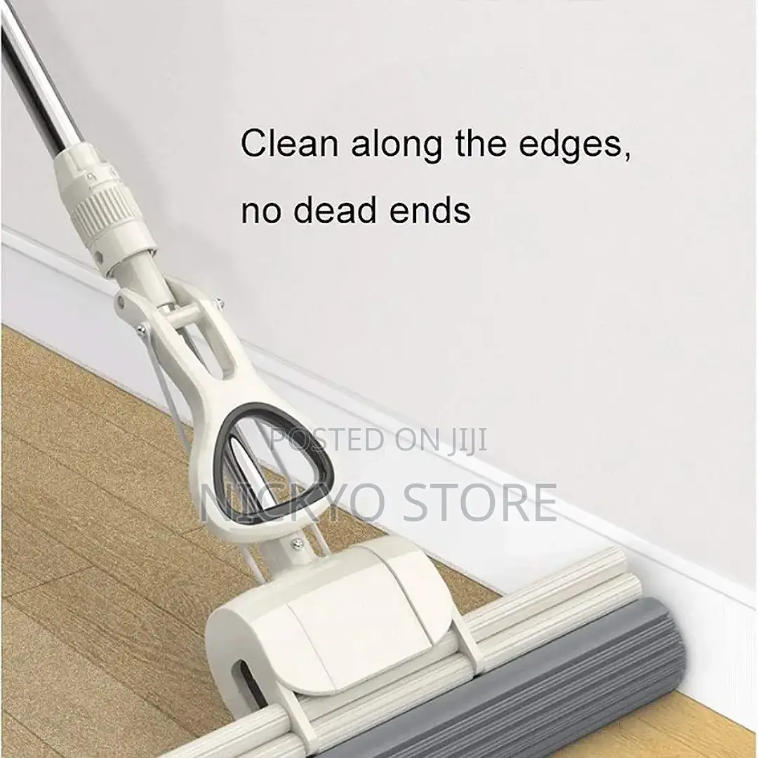 Super Absorbent Roller Sponge Mop With Extendable Handle