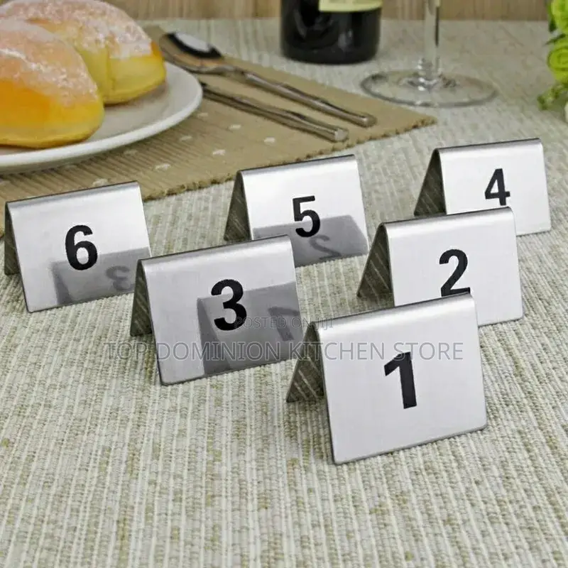 Table Number