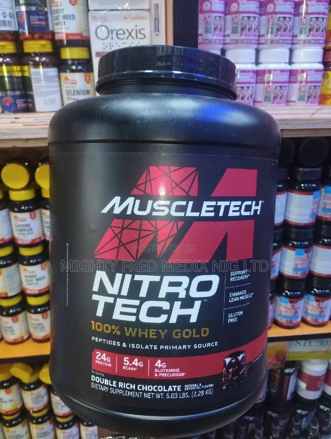 Muscletech Nitro Tech 100% Whey Gold