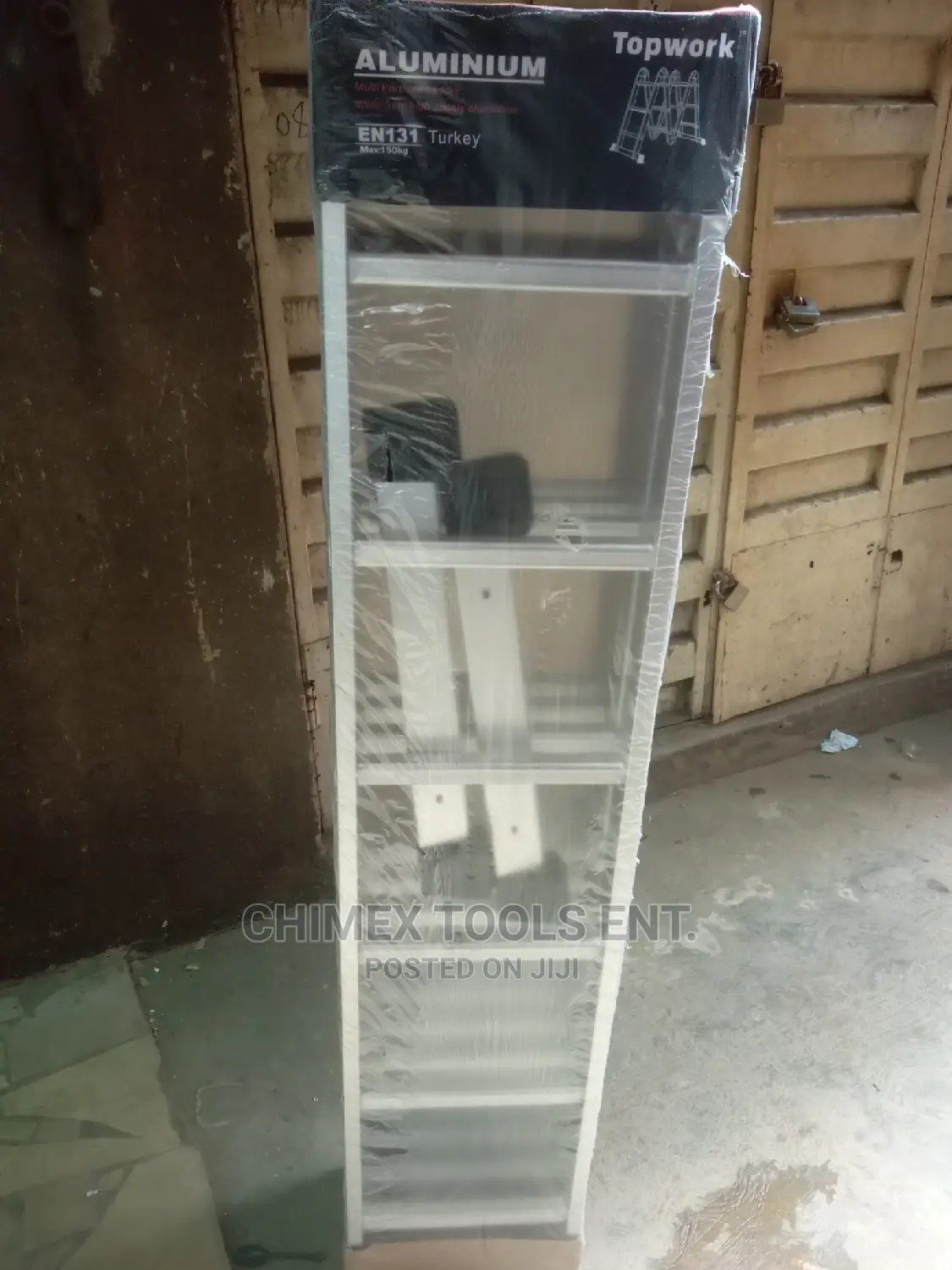 Multipurpose Aluminum Ladder 24ft Folding Ladder