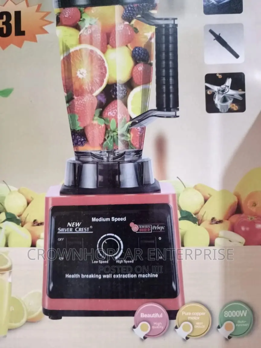 9525 8000watts Silver Crest Blender
