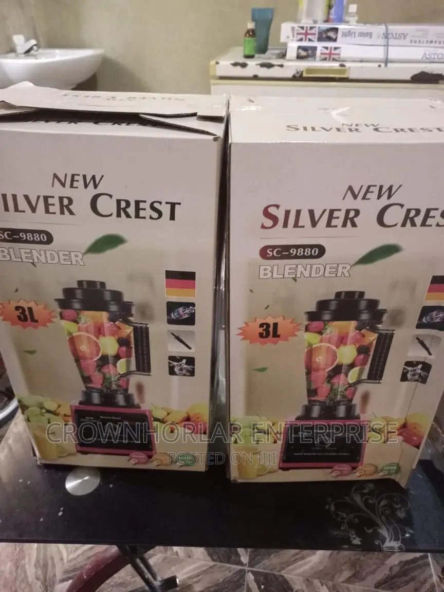 9525 8000watts Silver Crest Blender