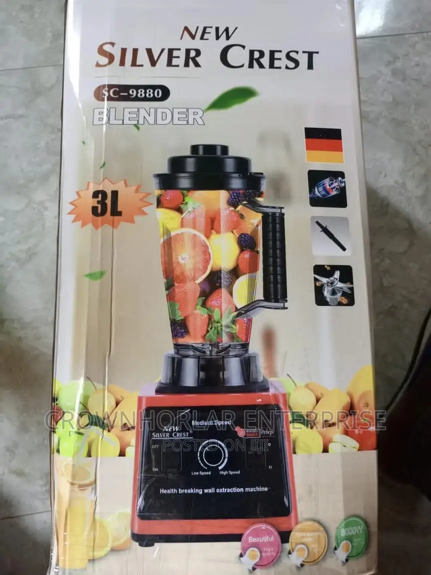 9525 8000watts Silver Crest Blender