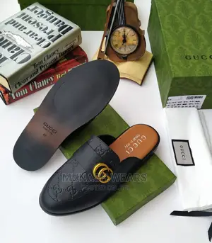 Gucci Leather Half Shoe
