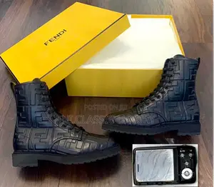 Luxury Fendi Ankle Boots