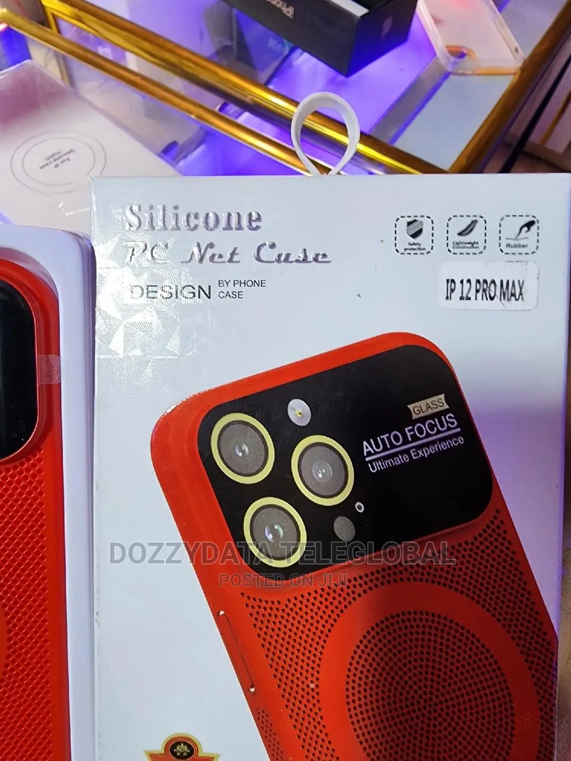 iPhone 12 Pro Max Pc Net Case With Camera Protector