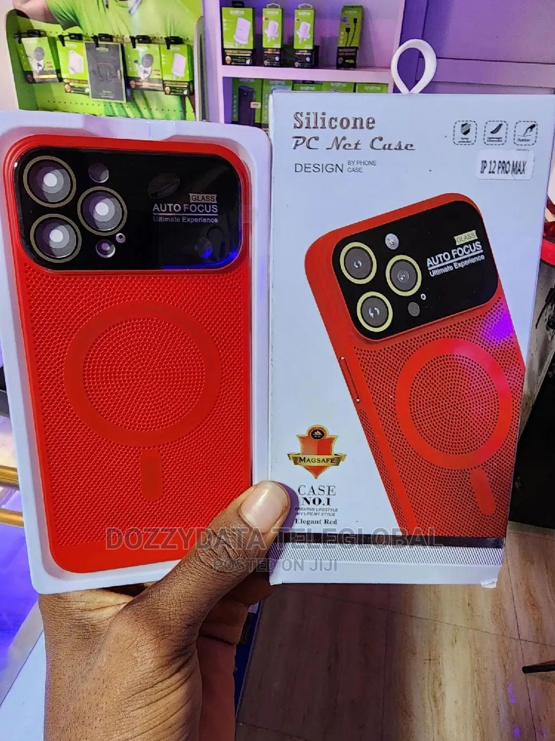 iPhone 12 Pro Max Pc Net Case With Camera Protector