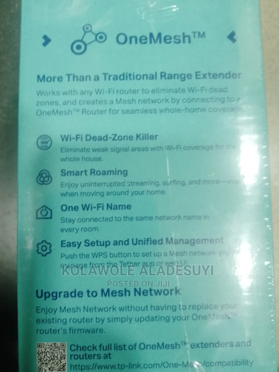 Ac 1200 Mesh Wi-Fi Range Extender