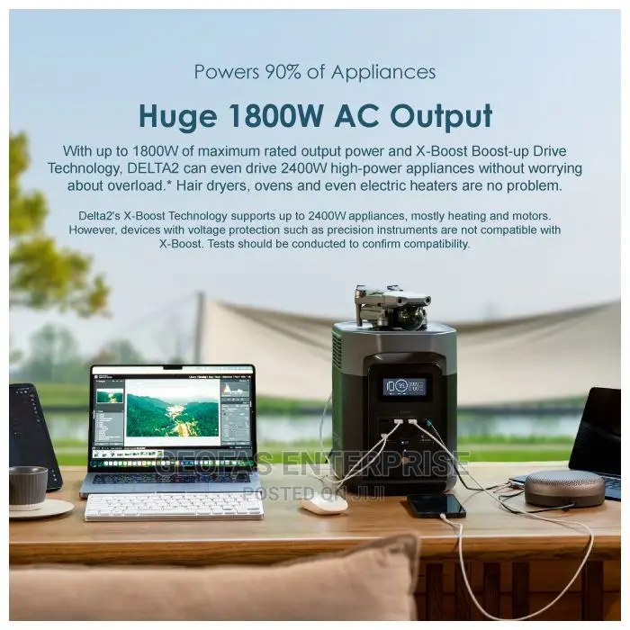 Oraimo Delta Energy Storage Powers Portable Power Station