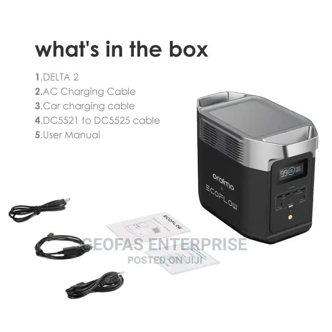 Oraimo Delta Energy Storage Powers Portable Power Station